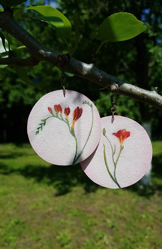 freesia earrings