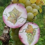 White Grapes Earrings