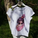 Girl T-shirt Muffin Girl Tree