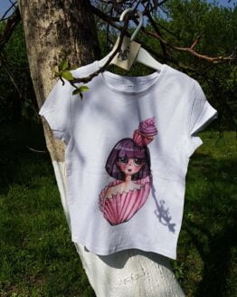 Girl T-shirt Muffin Girl Tree